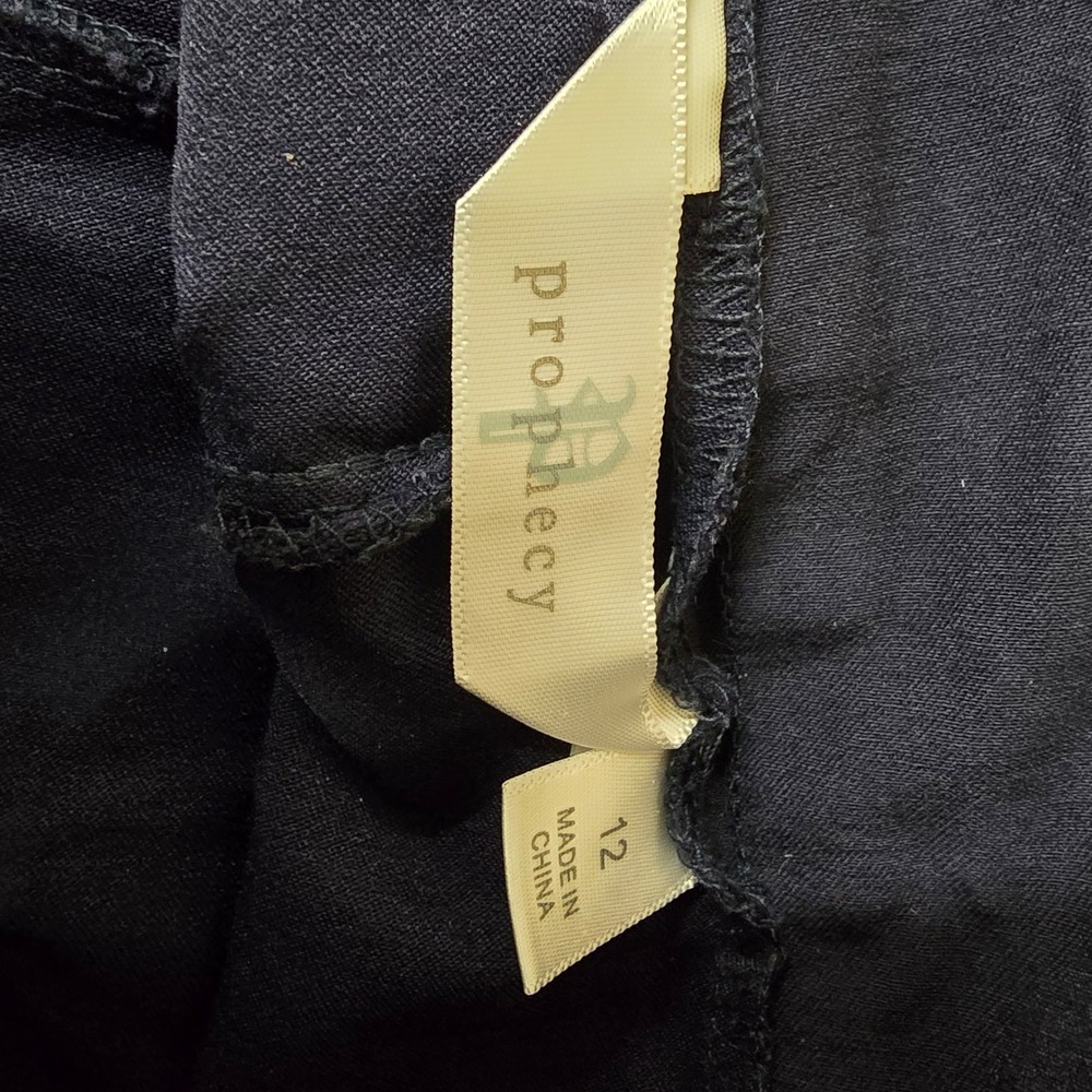 Prophecy Womens Navy Blue Stretch Skort Size 12 Casual Golf Active Skirt Shorts - Picture 4 of 6